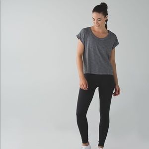 Black Lululemon Zone In Tight Leggings